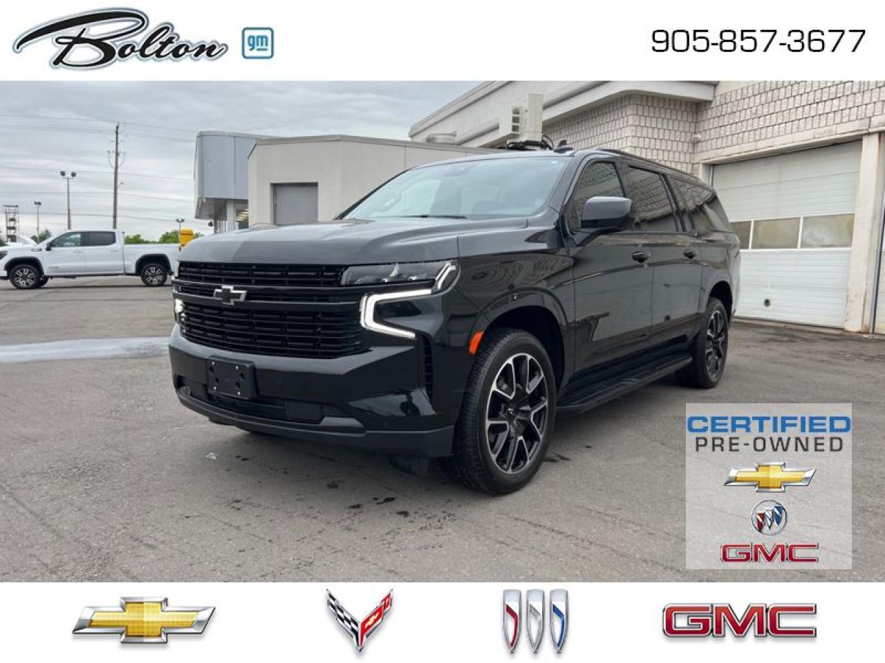 Used 2024 Chevrolet Suburban RST CERTIFIED PRE OWNED - FINANCE @ 4.99% for sale in Bolton, ON