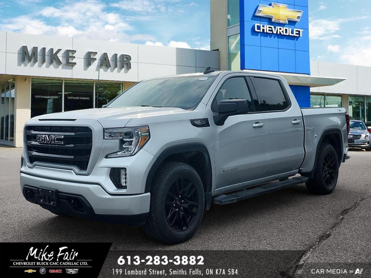 Used 2020 GMC Sierra 1500 Elevation keyless open/start,assist steps,HD rear camera,auto climate control,heated front seat/steering wheel for sale in Smiths Falls, ON