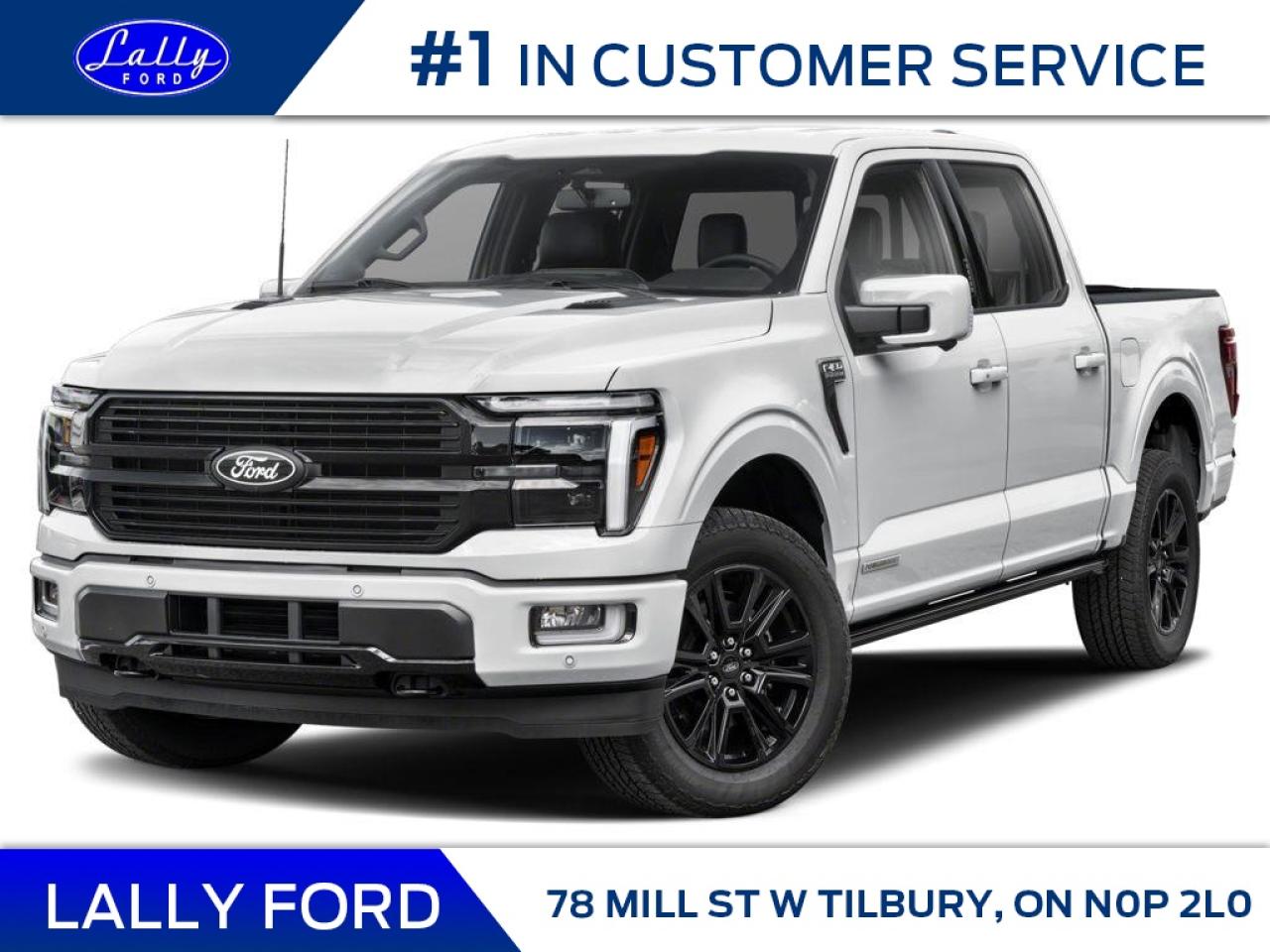 New 2025 Ford F-150 PLATINUM for sale in Tilbury, ON