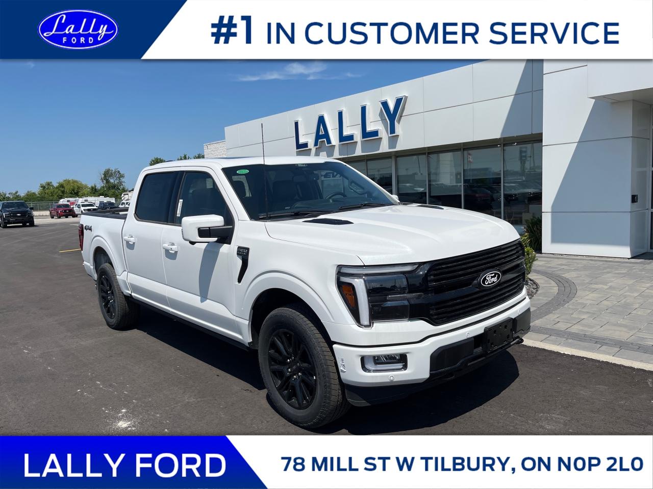 New 2025 Ford F-150 PLATINUM for sale in Tilbury, ON