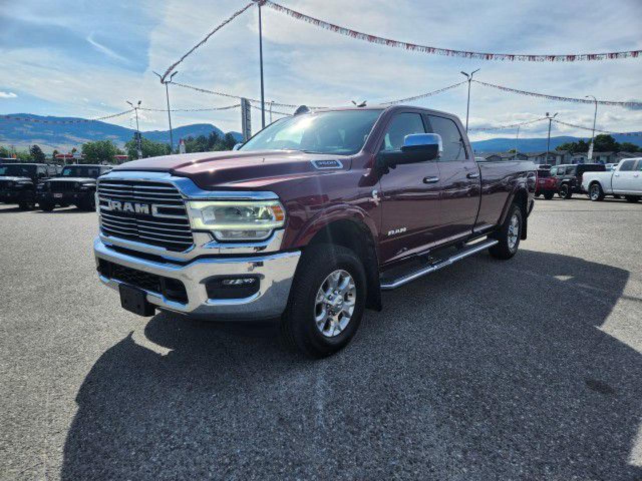Used 2021 RAM 3500 Laramie | 8' Box | Fully Loaded! | 6.7L Cummins Turbo Diesel | Rear Auto-Levelling Air Suspension for sale in Kelowna, BC