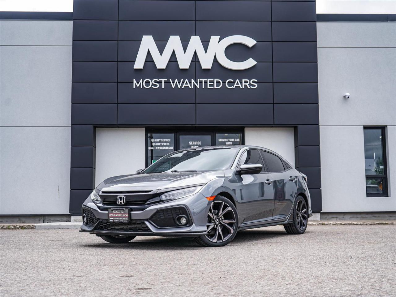 Used 2019 Honda Civic Hatchback Sport Touring | Nav | Leather | Sunroof for sale in Kitchener, ON