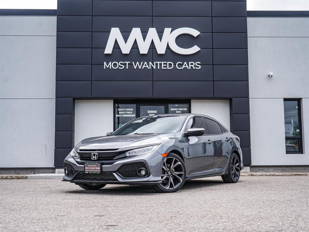 Used 2019 Honda Civic Hatchback Sport Touring | Nav | Leather | Sunroof for sale in Kitchener, ON