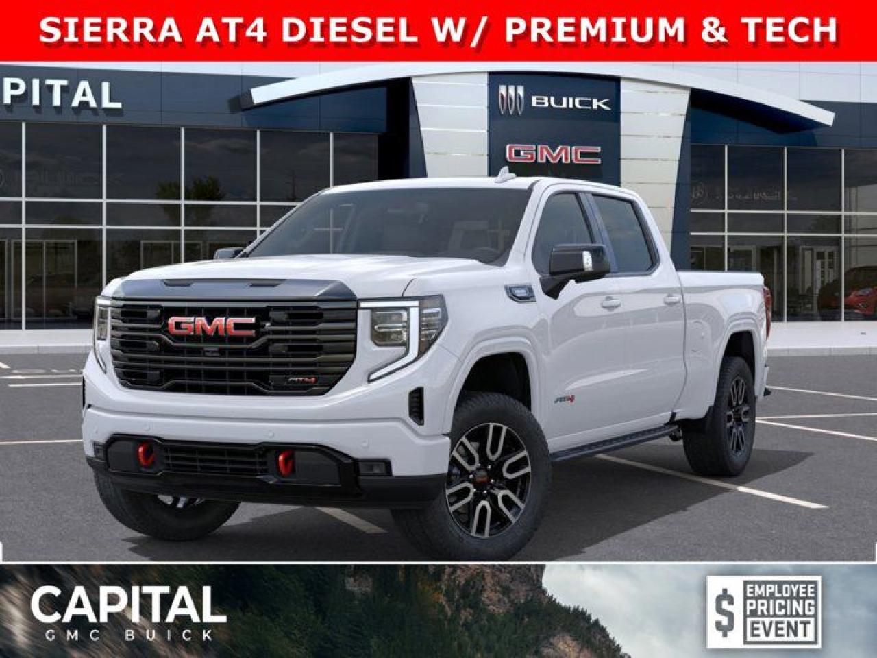 New 2025 GMC Sierra 1500 Crew Cab AT4 for sale in Edmonton, AB