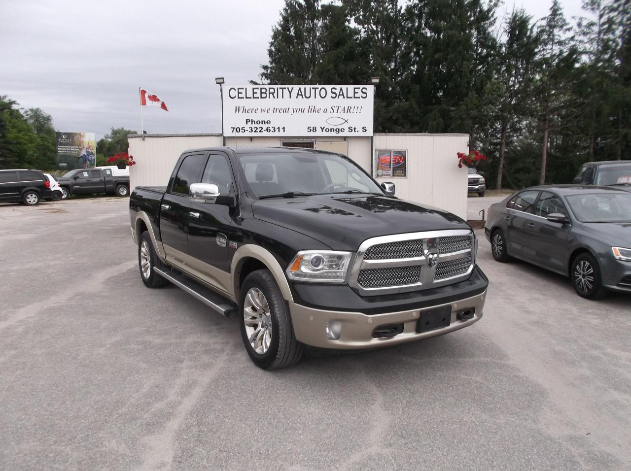 Used 2016 Dodge Ram 1500 4X4 4 DOOR    LONG HORN for sale in Elmvale, ON