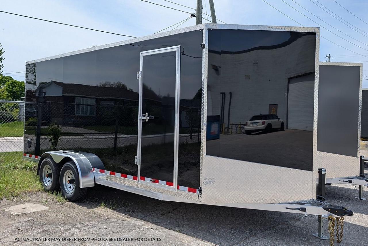 New 2025 Canadian Trailer Company 7x18 V-Nose Cargo Trailer Aluminum Tandem Axle for sale in Guelph, ON