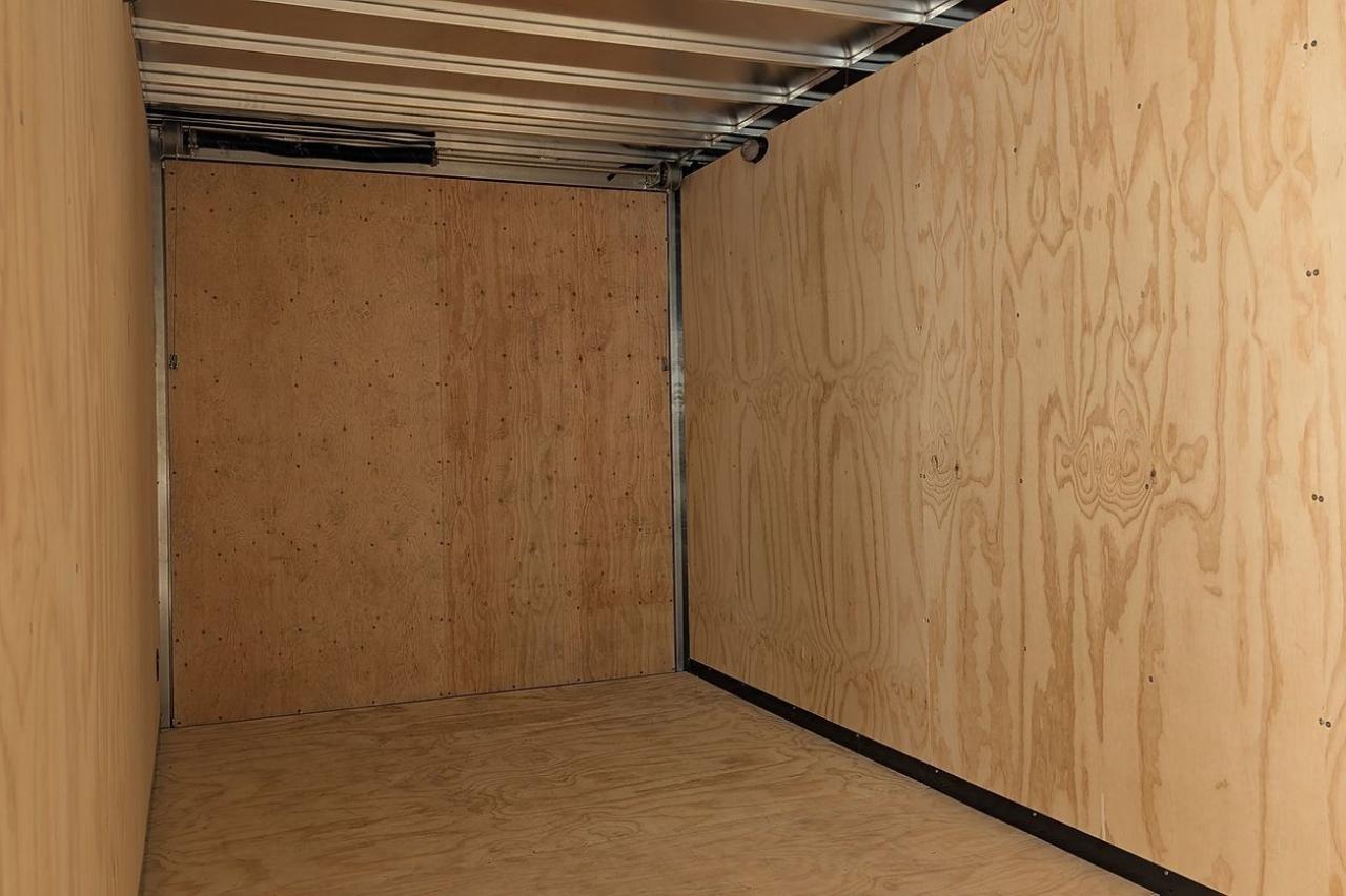2025 Canadian Trailer Company 7x18 V-Nose Cargo Trailer Aluminum Tandem Axle Photo3