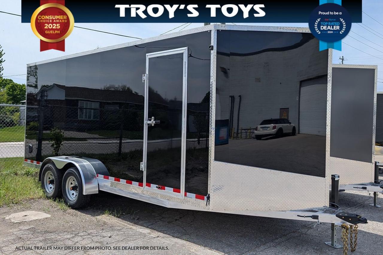 2025 Canadian Trailer Company 7x18 V-Nose Cargo Trailer Aluminum Tandem Axle