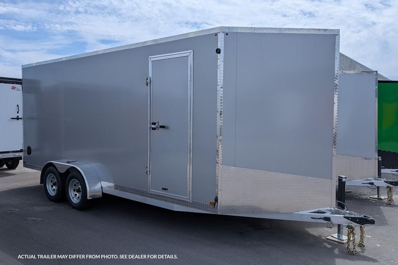 New 2025 Canadian Trailer Company 7x18 V-Nose Cargo Trailer Aluminum Tandem Axle for sale in Guelph, ON