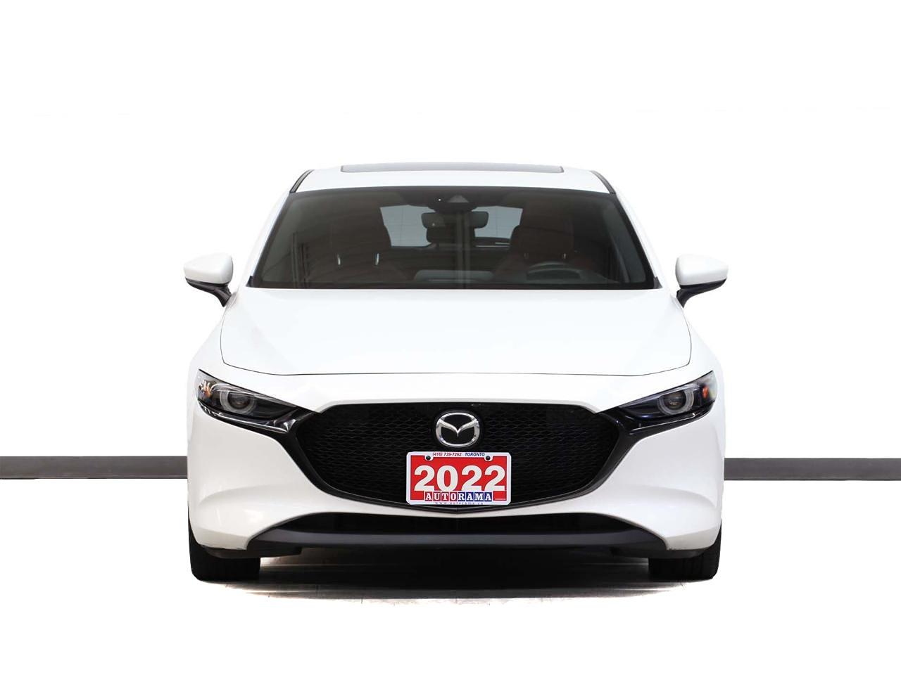 2022 Mazda MAZDA3 SPORT GT TURBO | AWD | Nav | Red Leather | Sunroof
