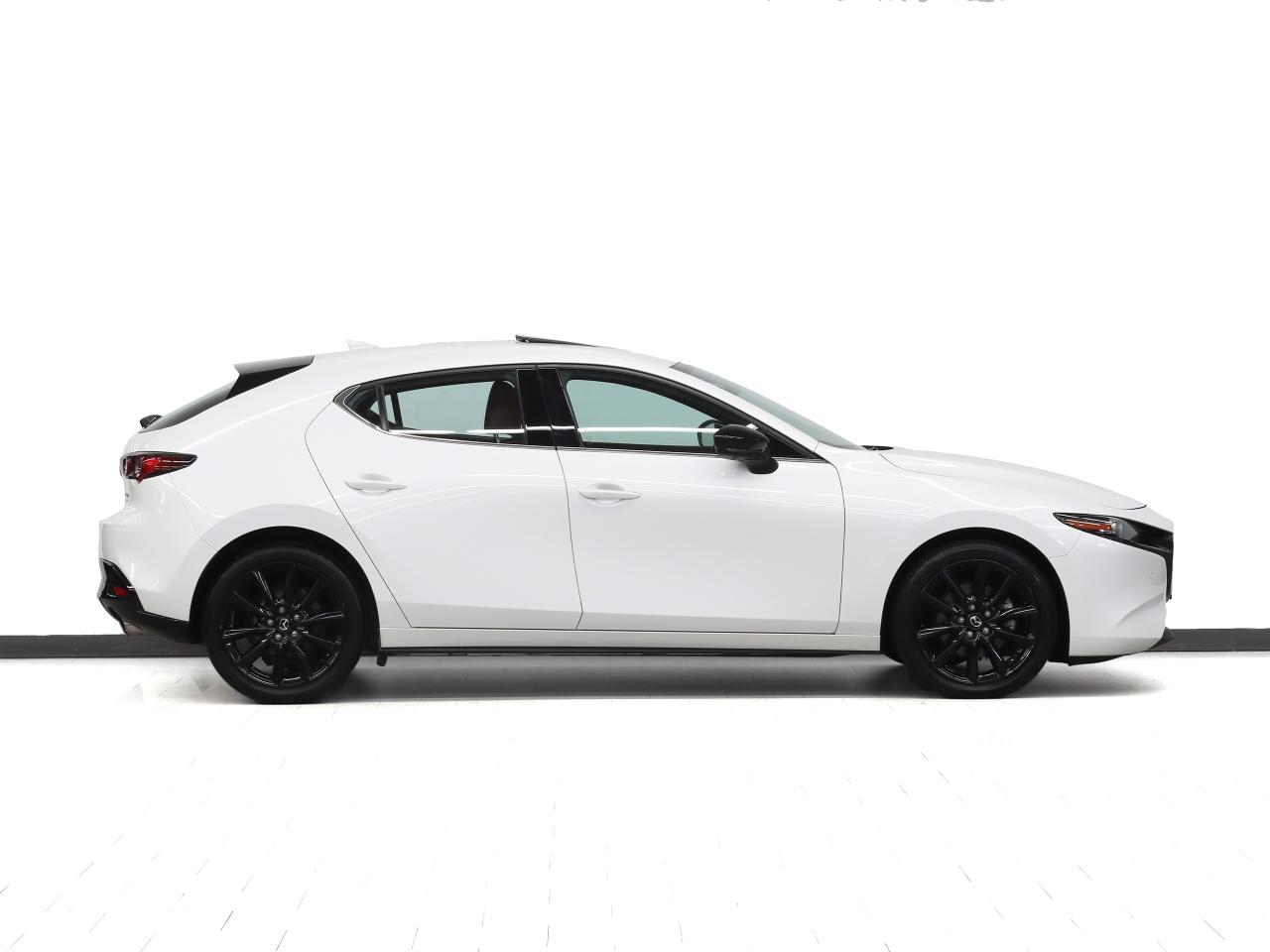2022 Mazda MAZDA3 SPORT GT TURBO | AWD | Nav | Red Leather | Sunroof