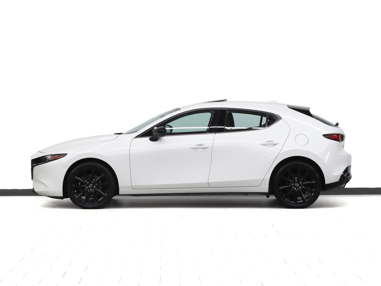 2022 Mazda MAZDA3 SPORT GT TURBO | AWD | Nav | Red Leather | Sunroof