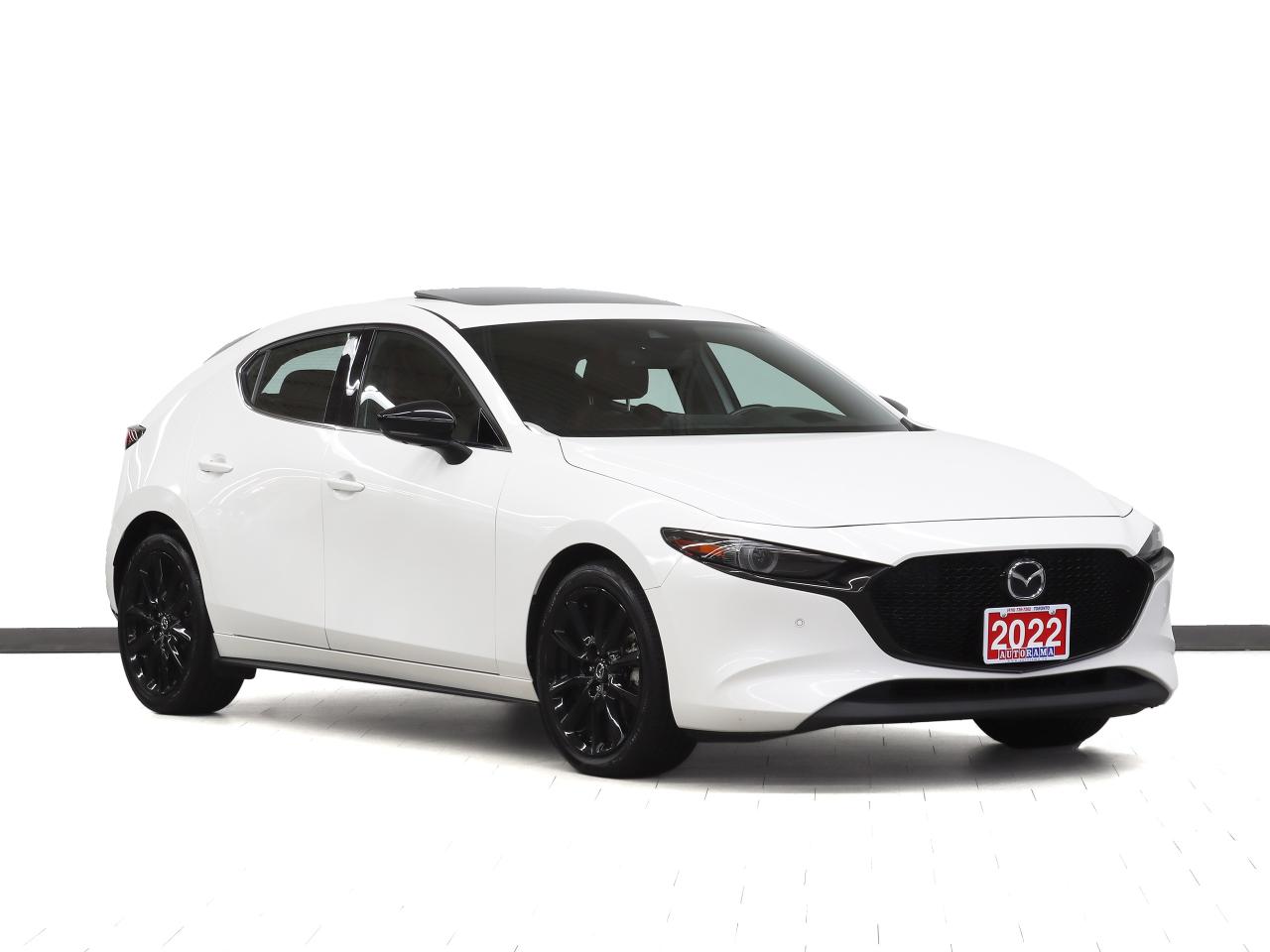 Used 2022 Mazda MAZDA3 SPORT GT TURBO | AWD | Nav | Red Leather | Sunroof for sale in Toronto, ON