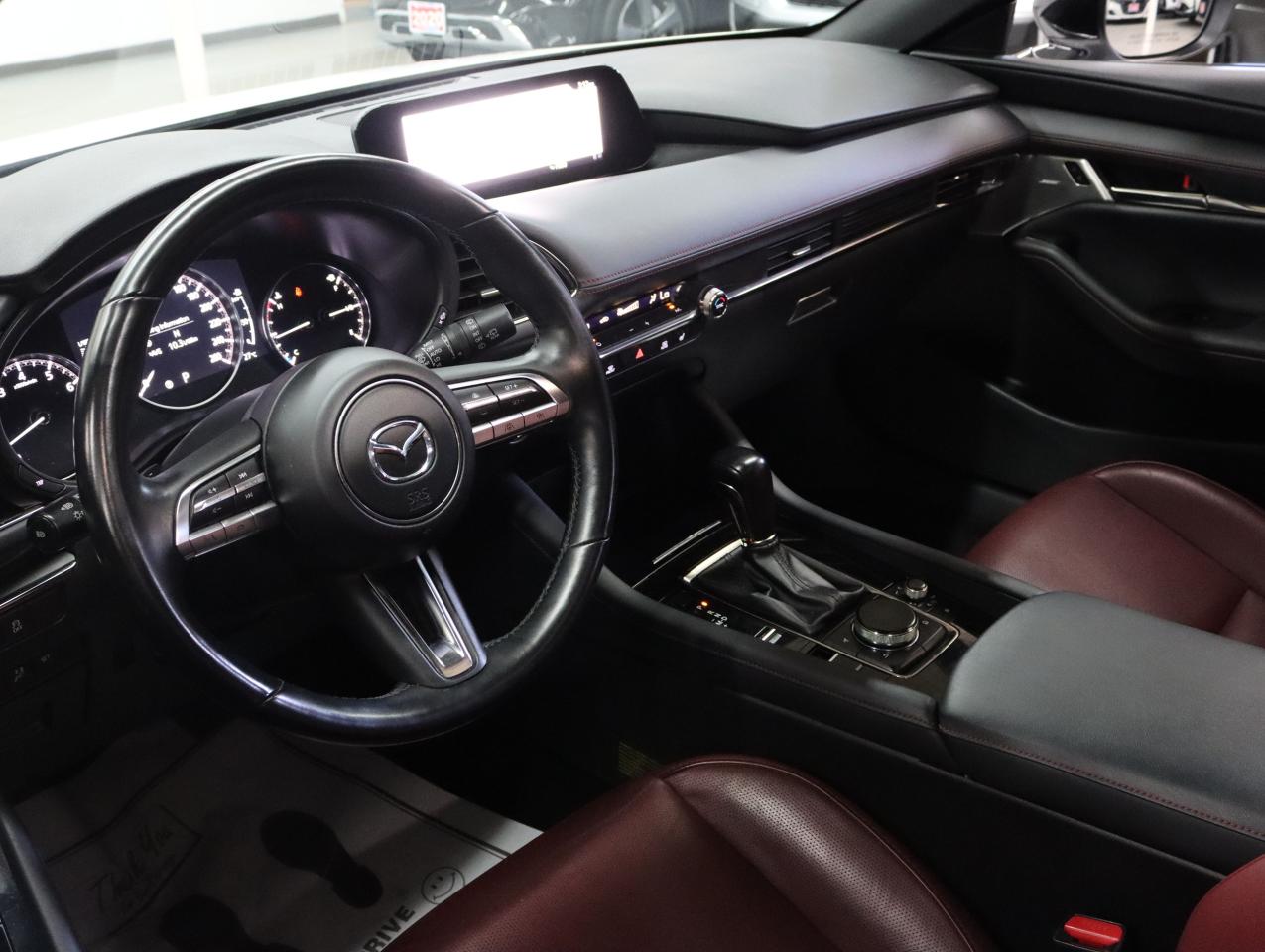 2022 Mazda MAZDA3 SPORT GT TURBO | AWD | Nav | Red Leather | Sunroof