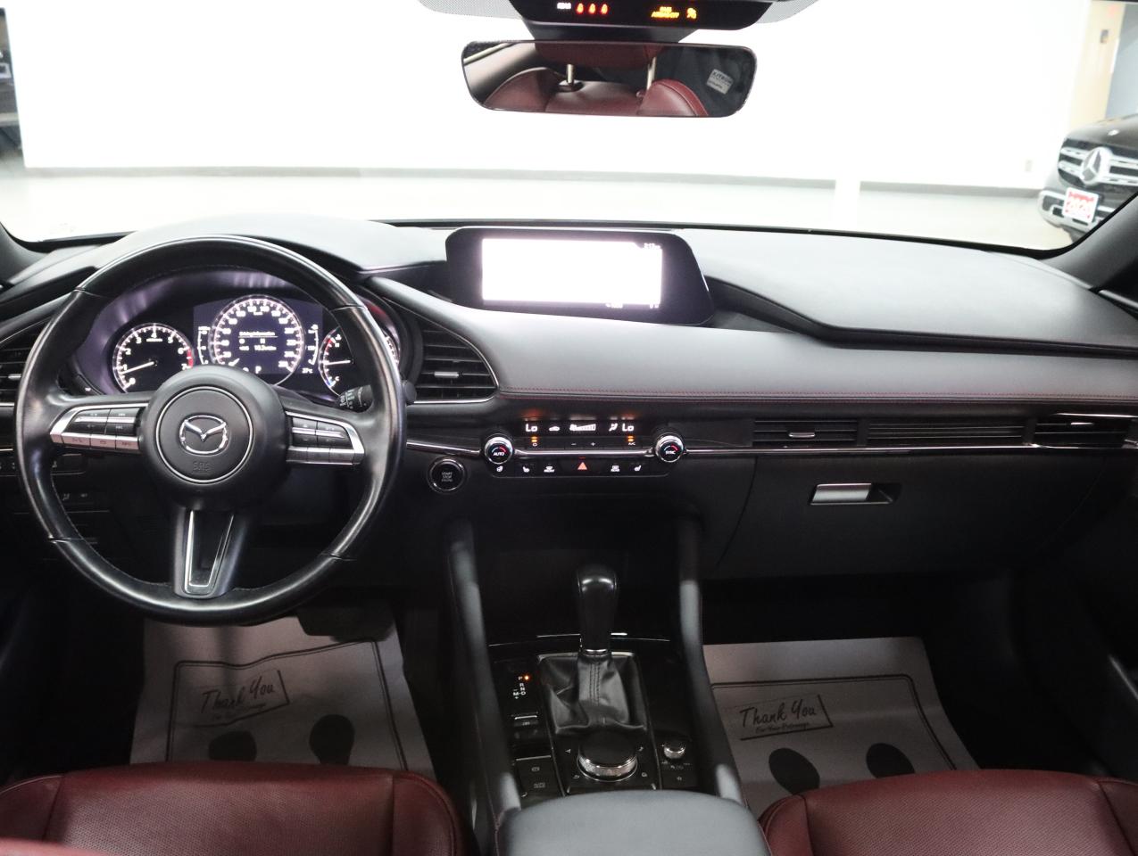 2022 Mazda MAZDA3 SPORT GT TURBO | AWD | Nav | Red Leather | Sunroof