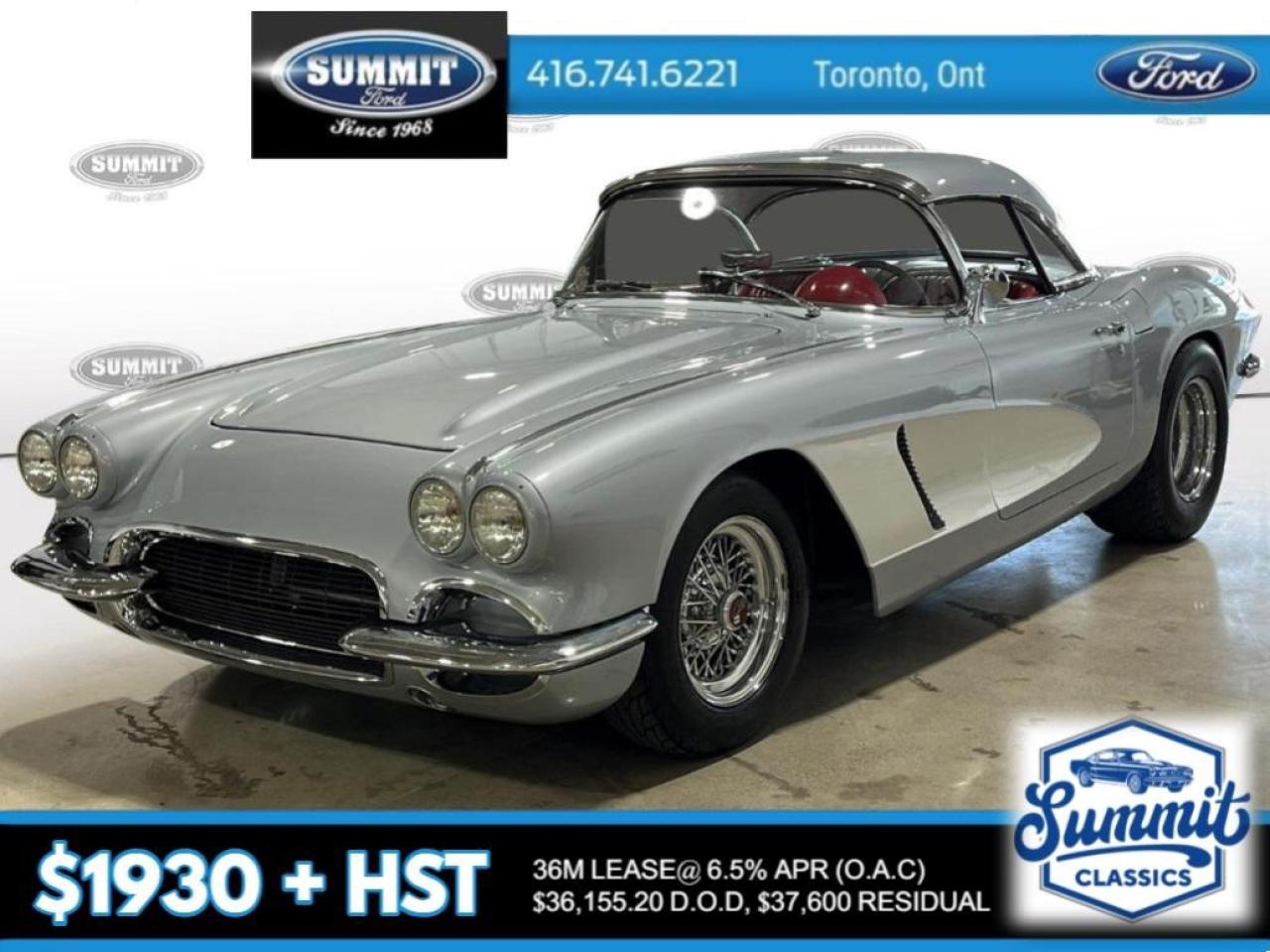 Used 1962 Chevrolet Corvette | 454 V8 | Manual for sale in Etobicoke, ON
