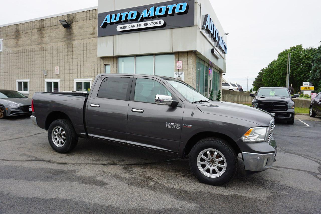 Used 2017 RAM 1500 V8 HEMI SLT-BIG HORN CREW 4WD CERTIFIED CAMERA BLUETOOTH CRUISE ALLOYS for sale in Burlington, ON