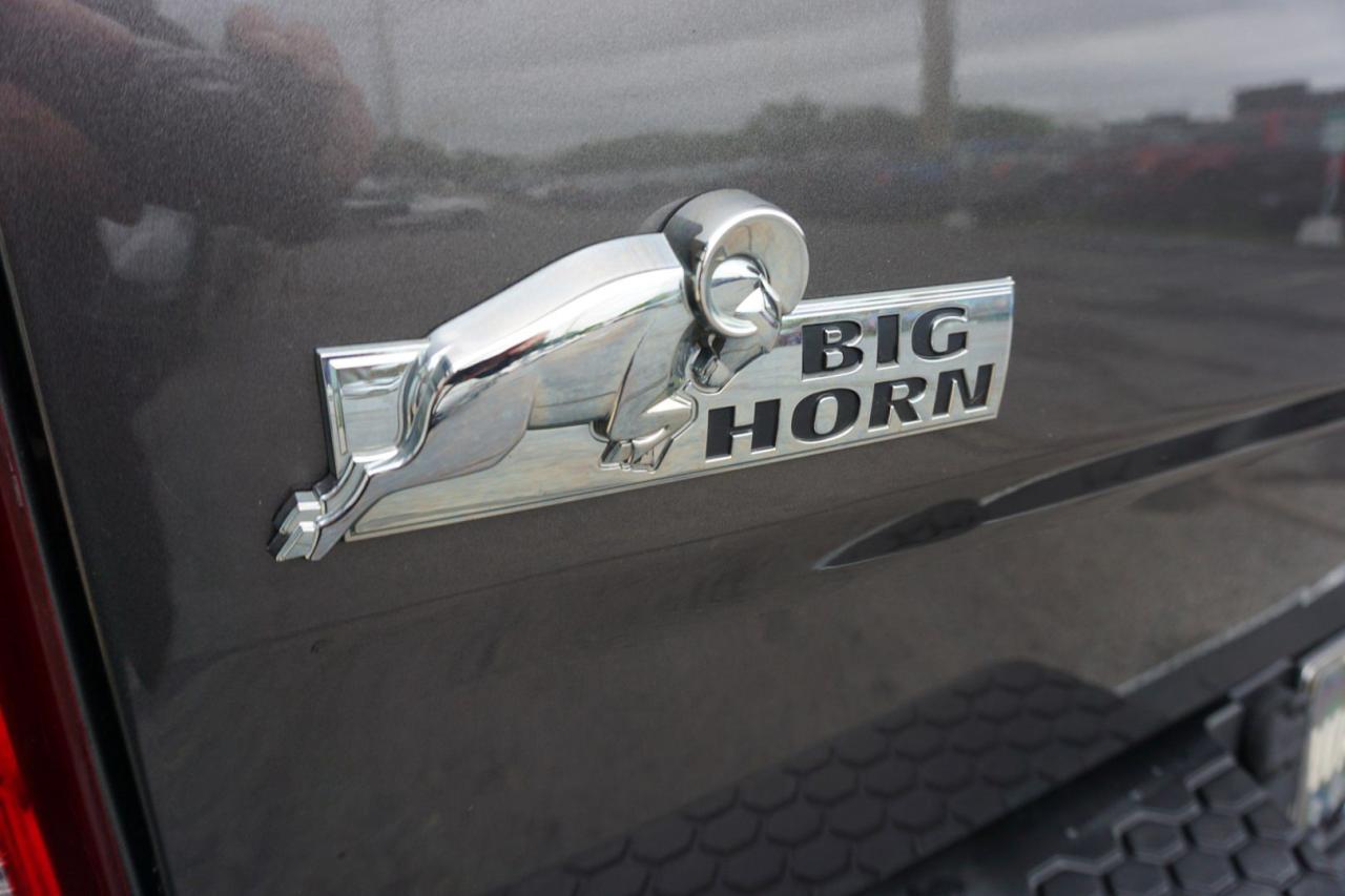 2017 RAM 1500 V8 HEMI SLT-BIG HORN CREW 4WD CERTIFIED CAMERA BLUETOOTH CRUISE ALLOYS - Photo #30