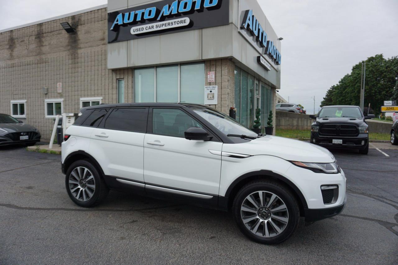 Used 2017 Land Rover Evoque HSE AWD CERTIFIED *FREE ACCIDENT* NAV CAMERA BLUETOOTH LEATHER HEATED SEATS PANO ROOF CRUISE ALLOYS for sale in Burlington, ON