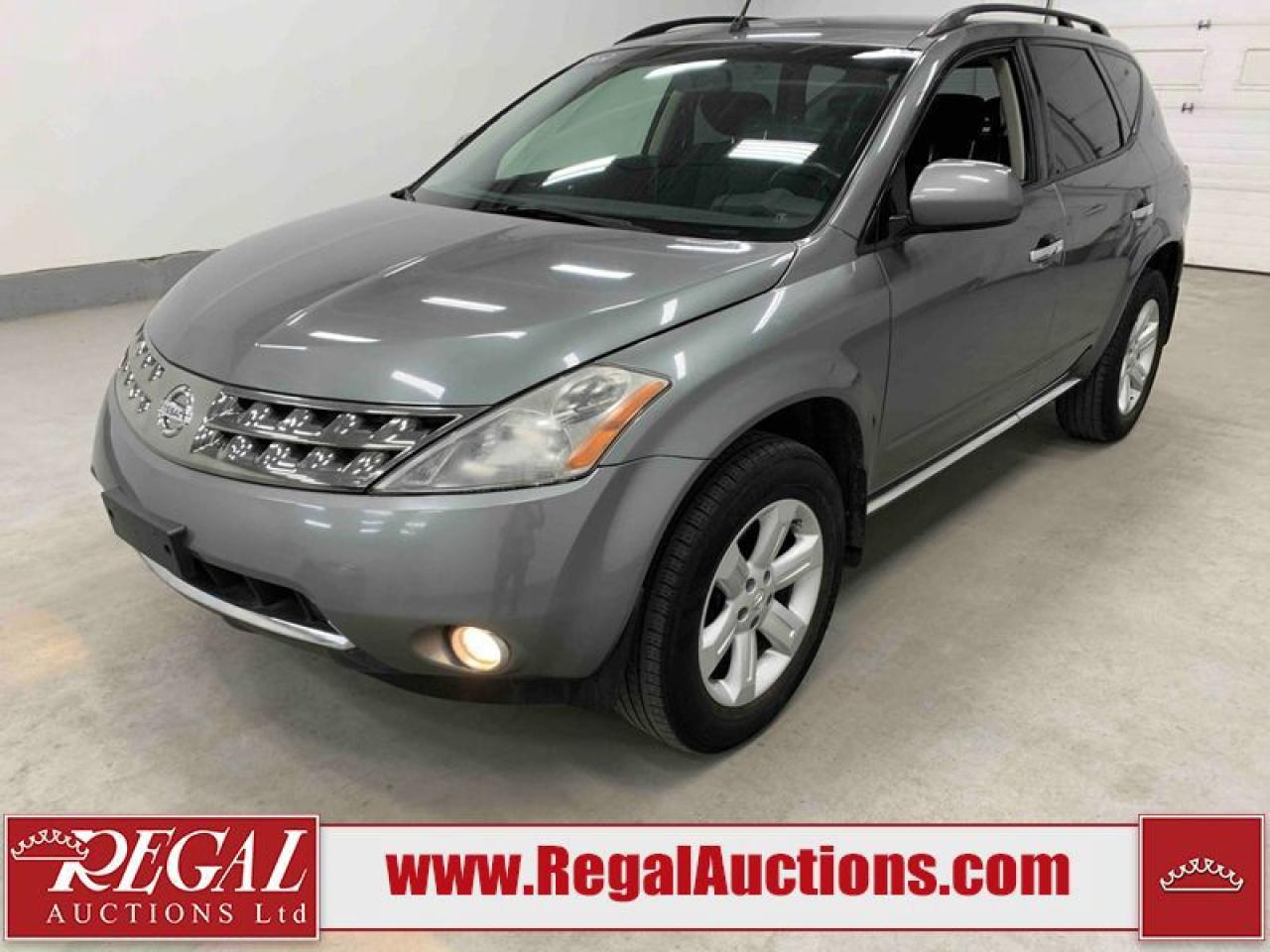 Used 2007 Nissan Murano SL for sale in Calgary, AB