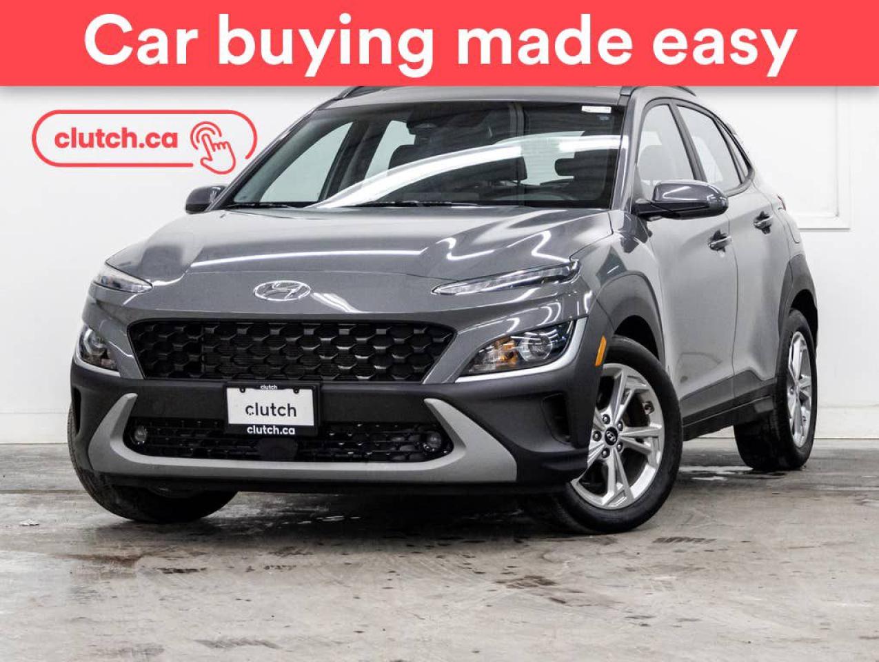 Used 2022 Hyundai KONA Preferred AWD w/ Sun & Leather Pkg w/ Apple CarPlay & Android Auto, Power Moonroof, Heated Steering Wheel for sale in Toronto, ON