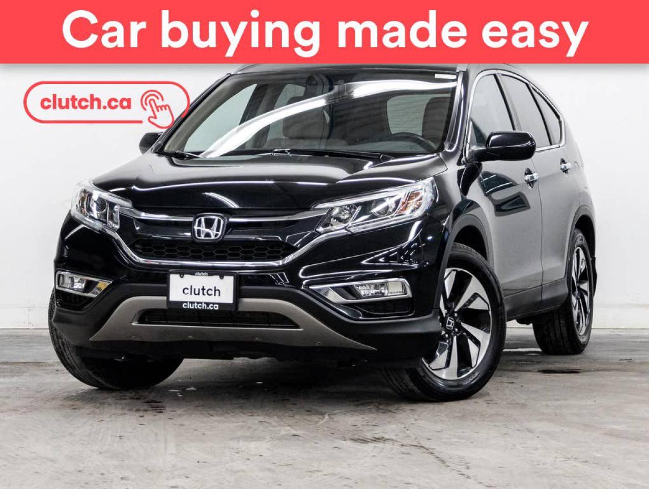 Used 2016 Honda CR-V Touring AWD w/ Power Moonroof, Nav, Heated Front Seats for sale in Toronto, ON