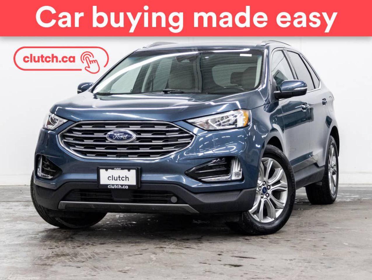 Used 2019 Ford Edge Titanium AWD w/Apple CarPlay, Heated Front Seats, Rearview Cam for sale in Toronto, ON