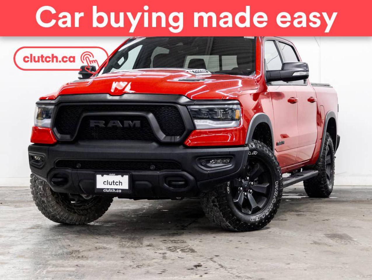 Used 2022 RAM 1500 Rebel 4x4 w/ Apple CarPlay & Android Auto, Nav, Heated Steering Wheel for sale in Toronto, ON