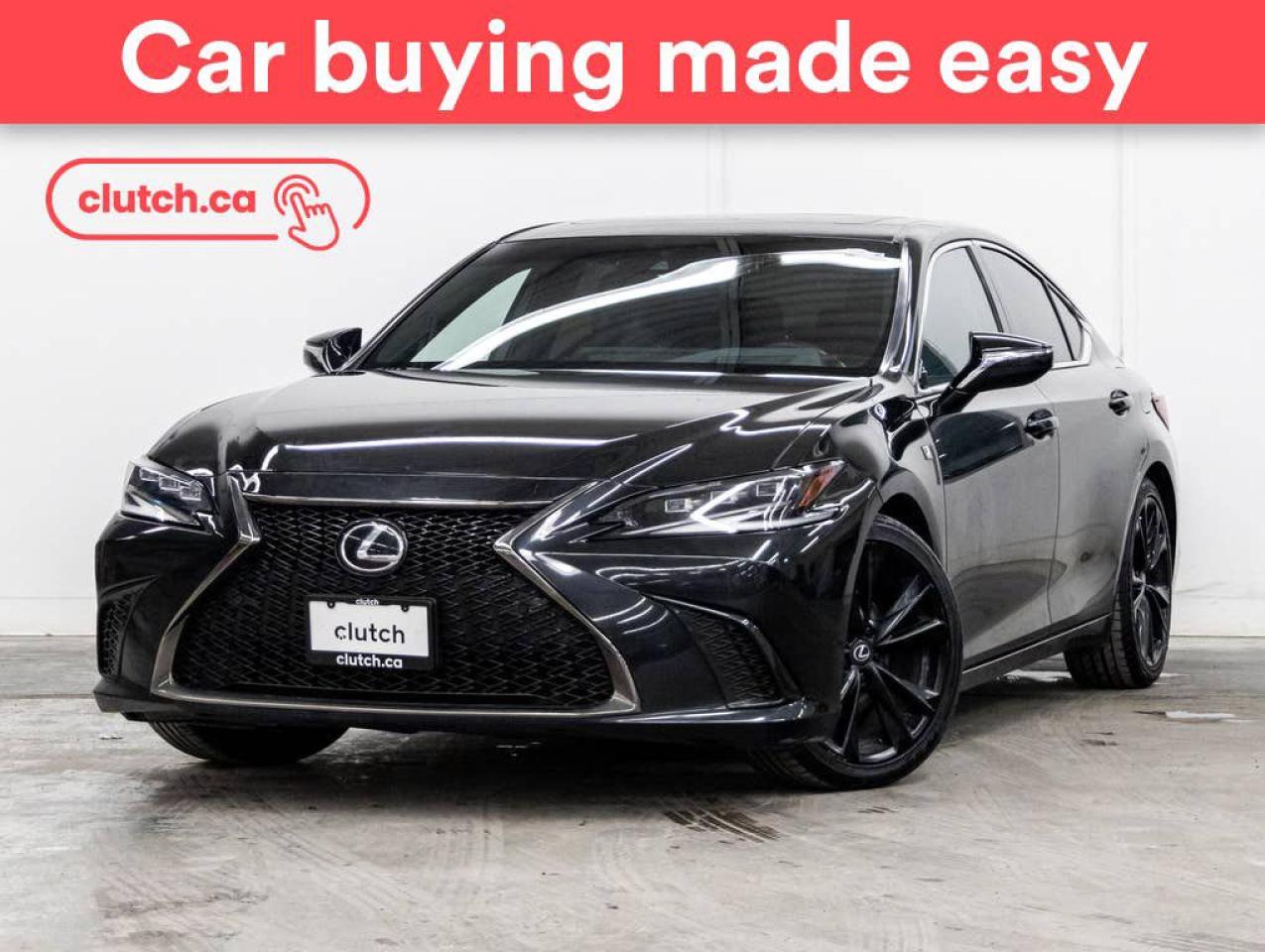 Used 2022 Lexus ES 350 w/ Apple CarPlay & Android Auto, Power Moonroof, Nav for sale in Toronto, ON