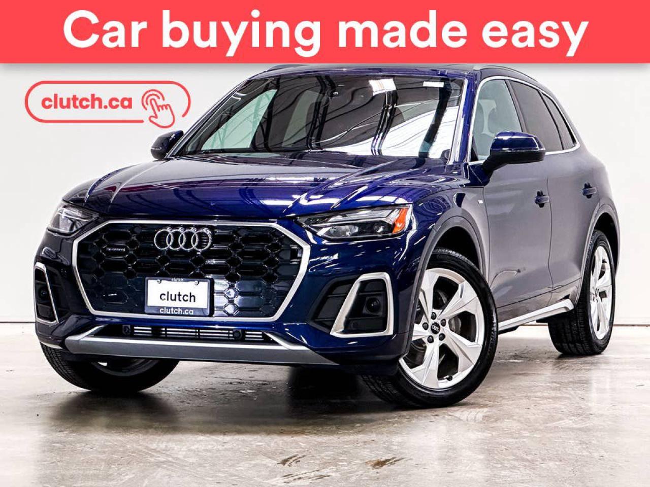 Used 2021 Audi Q5 Progressiv AWD w/ Apple CarPlay, Heated Front Seats, Rearview Cam for sale in Toronto, ON
