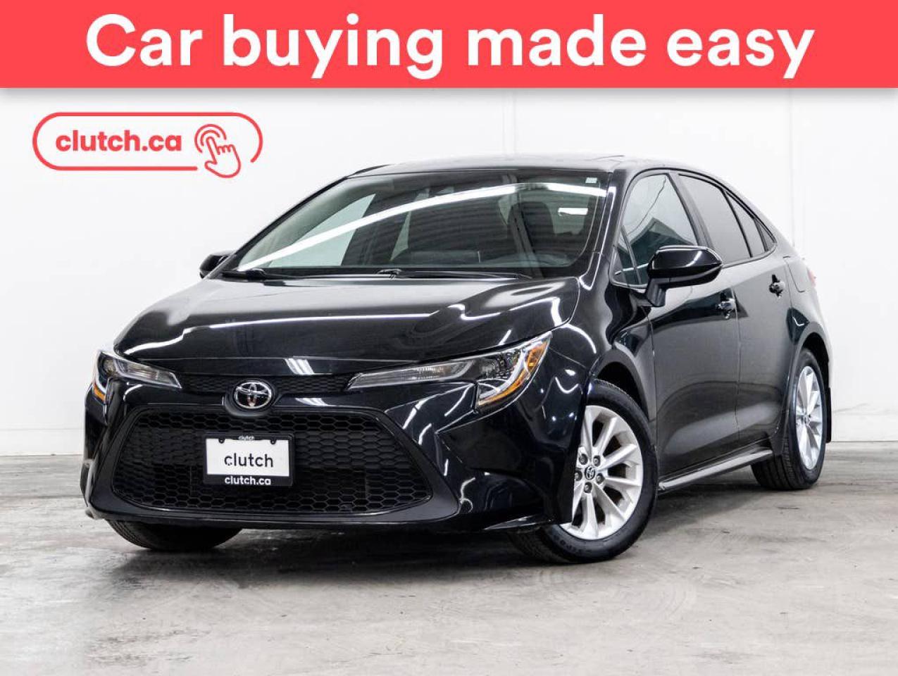 Used 2020 Toyota Corolla LE w/ Upgrade Pkg w/ Apple CarPlay, Power Moonroof, Heated Steering Wheel for sale in Toronto, ON