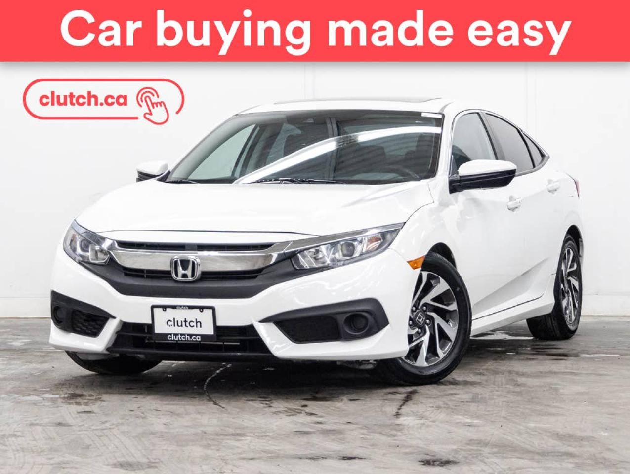 Used 2017 Honda Civic EX w/Apple Carplay & Android Auto, Heated Front Seats, Backup Cam for sale in Toronto, ON