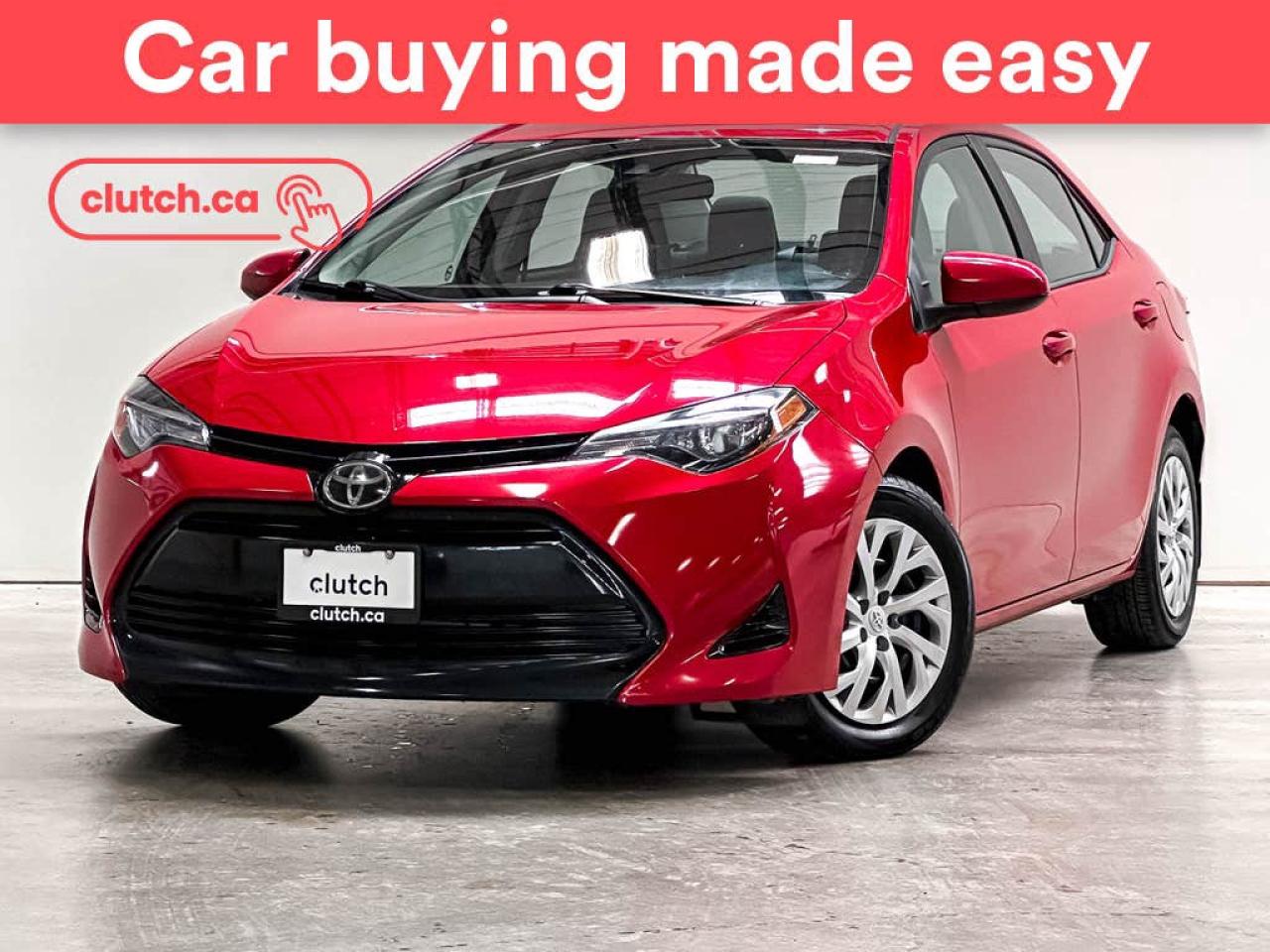 Used 2018 Toyota Corolla LE w/ Heated Front Seats, Rearview Camera, Cruise Control for sale in Toronto, ON