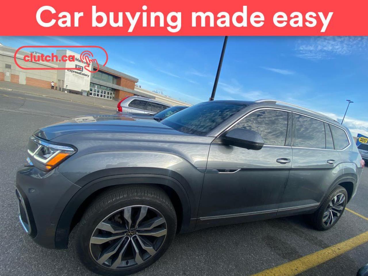 Used 2023 Volkswagen Atlas Execline R-Line AWD w/ Apple CarPlay, Heated Front Seats, Rearview Cam for sale in Toronto, ON