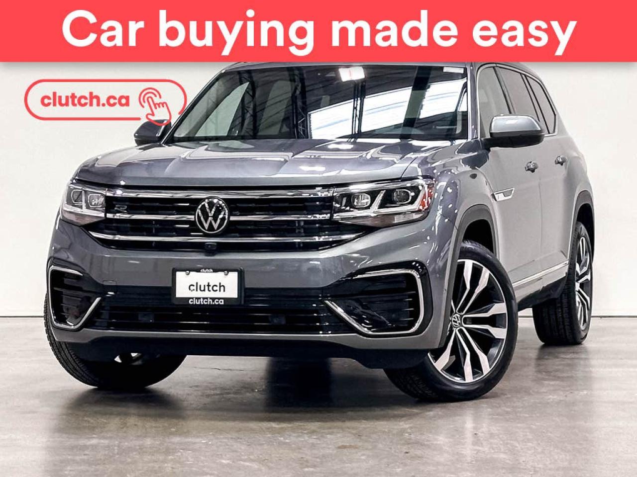 Used 2023 Volkswagen Atlas Execline R-Line AWD w/ Apple CarPlay, Heated Front Seats, Rearview Cam for sale in Toronto, ON