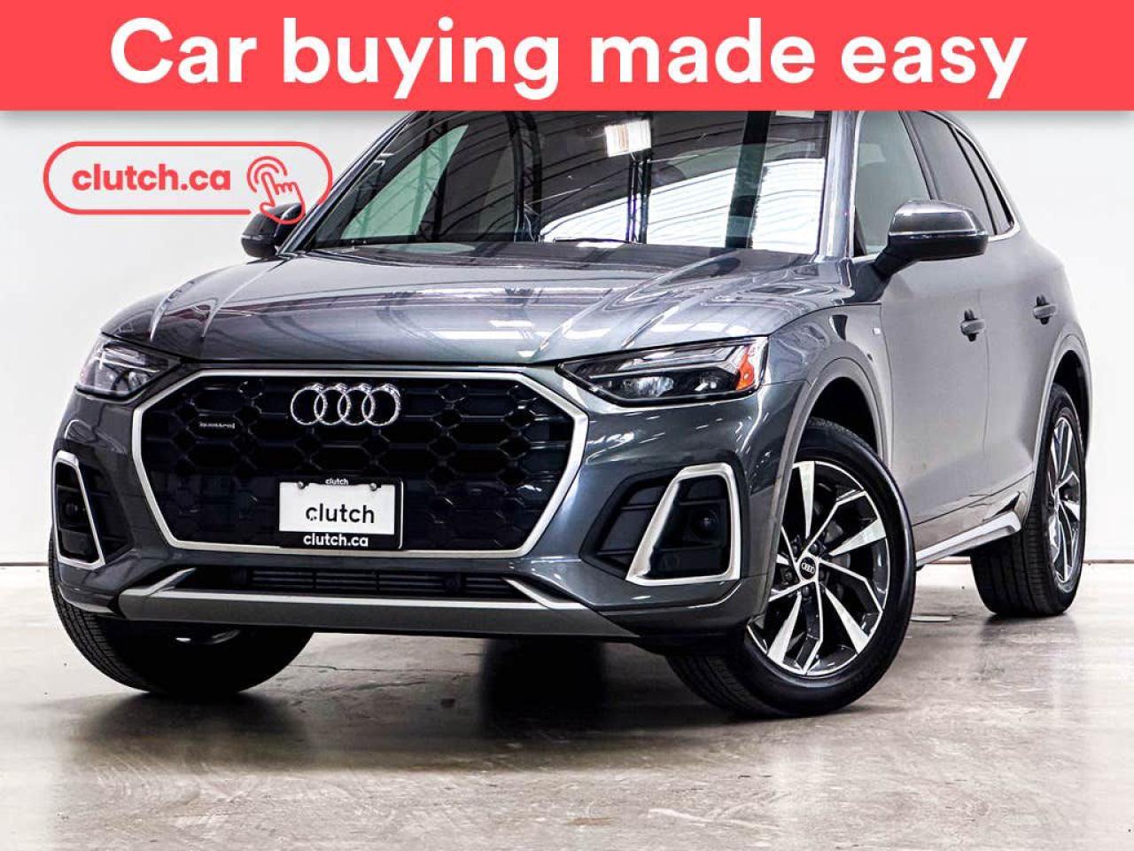 Used 2022 Audi Q5 Progressiv AWD w/ Apple CarPlay, Heated Front Seats, Rearview Cam for sale in Toronto, ON