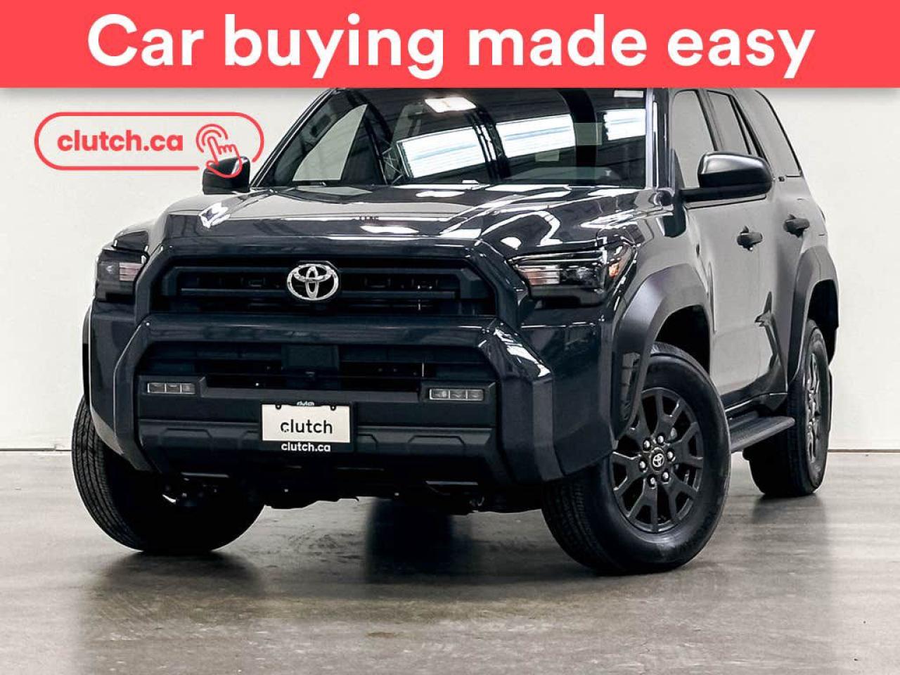 Used 2025 Toyota 4Runner SR5 4x4 w/ Apple CarPlay, Heated Front Seats, Rearview Cam for sale in Toronto, ON