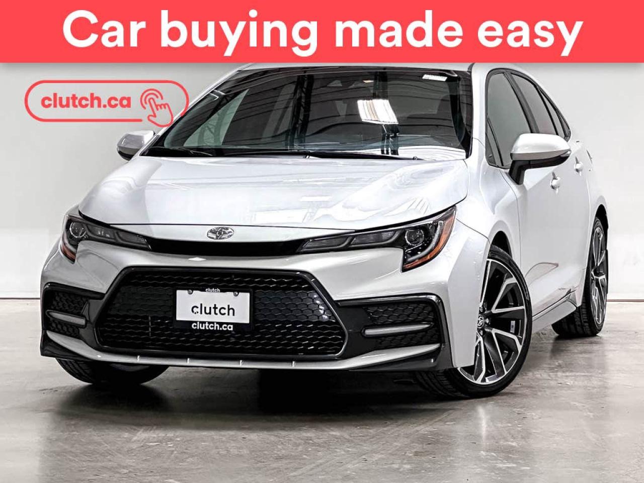 Used 2022 Toyota Corolla SE w/ Upgrade Pkg. w/ Apple CarPlay, Heated Front Seats, Rearview Cam for sale in Toronto, ON