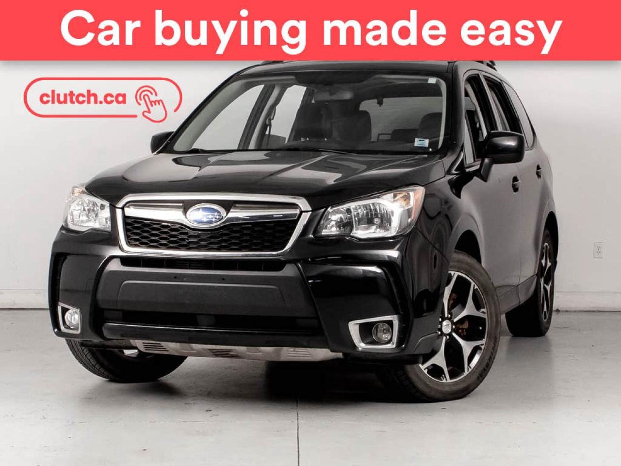 Used 2016 Subaru Forester 2.0XT Touring AWD w/ Sunroof, Rearview Cam, Heated Seats for sale in Bedford, NS