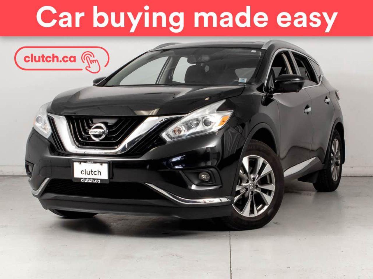 Used 2017 Nissan Murano SL AWD w/ 360 Cam, Navigation, Leather Seats for sale in Bedford, NS