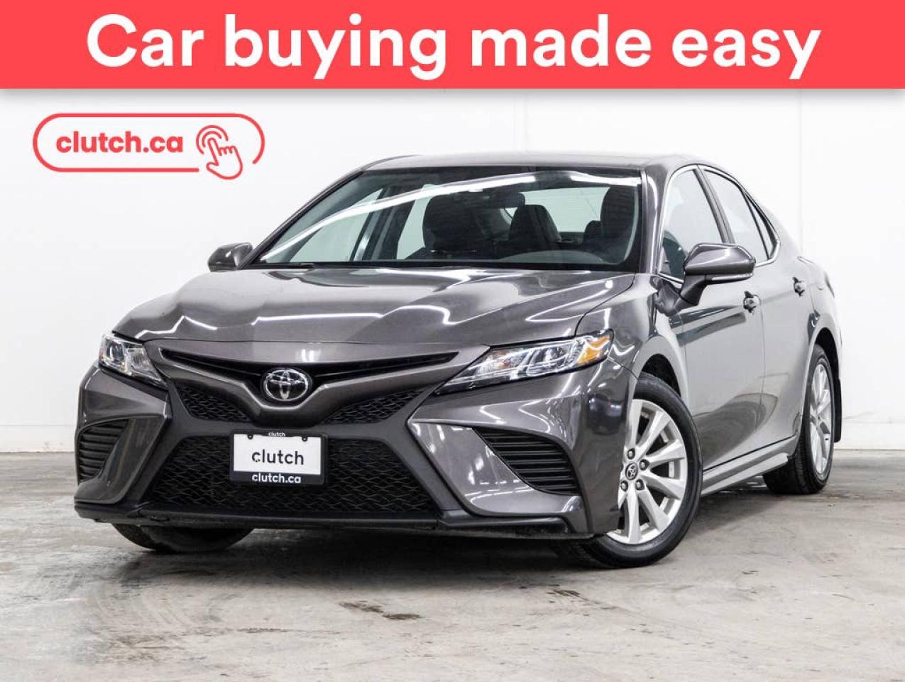 Used 2020 Toyota Camry SE w/Apple CarPlay & Android Auto, Heated Front Seats, Backup Cam for sale in Toronto, ON