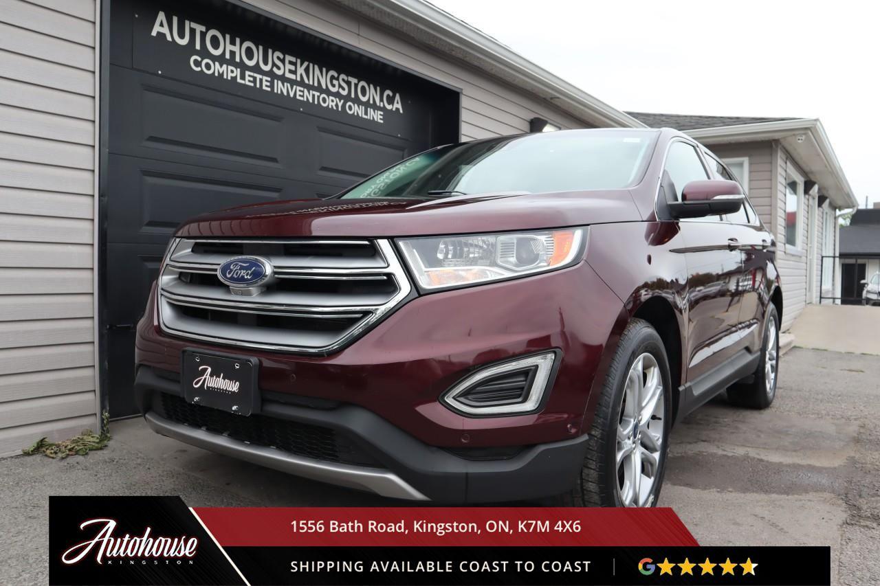 Used 2017 Ford Edge Titanium PANO MOONROOF - HANDS FREE LIFTGATE for sale in Kingston, ON