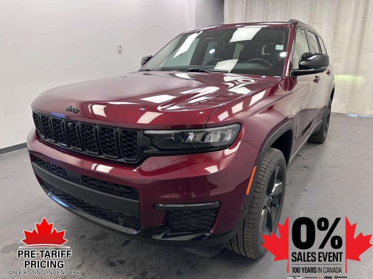 New 2025 Jeep Grand Cherokee L Limited - Navigation for sale in Lethbridge, AB