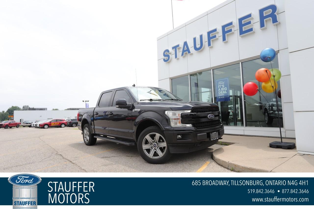 Used 2019 Ford F-150 Lariat 4WD SuperCrew 5.5' Box for sale in Tillsonburg, ON