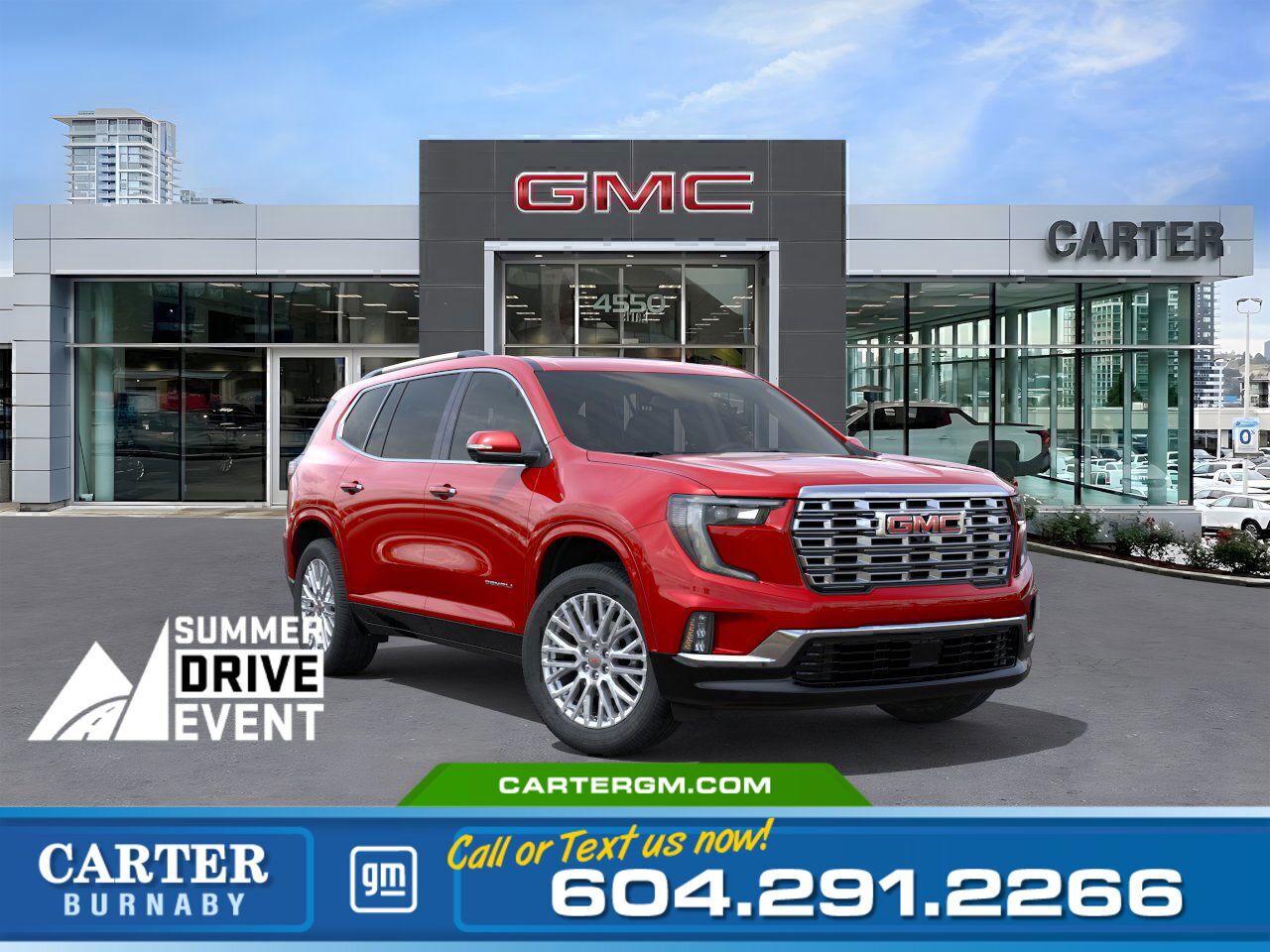 New 2025 GMC Acadia  for sale in Burnaby, BC