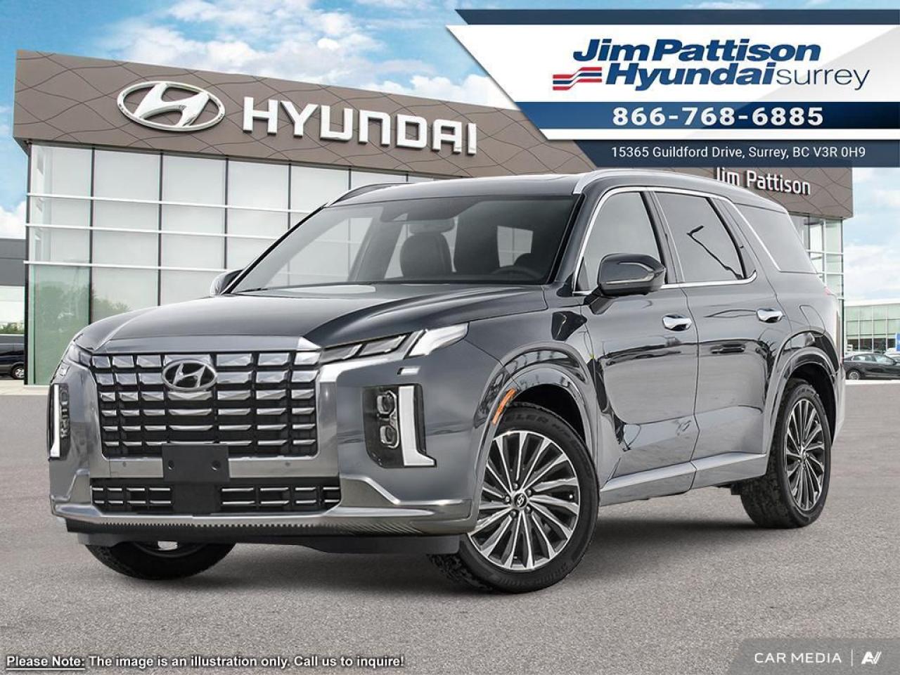New 2025 Hyundai PALISADE Ultimate Calligraphy 7-Passenger AWD for sale in Surrey, BC