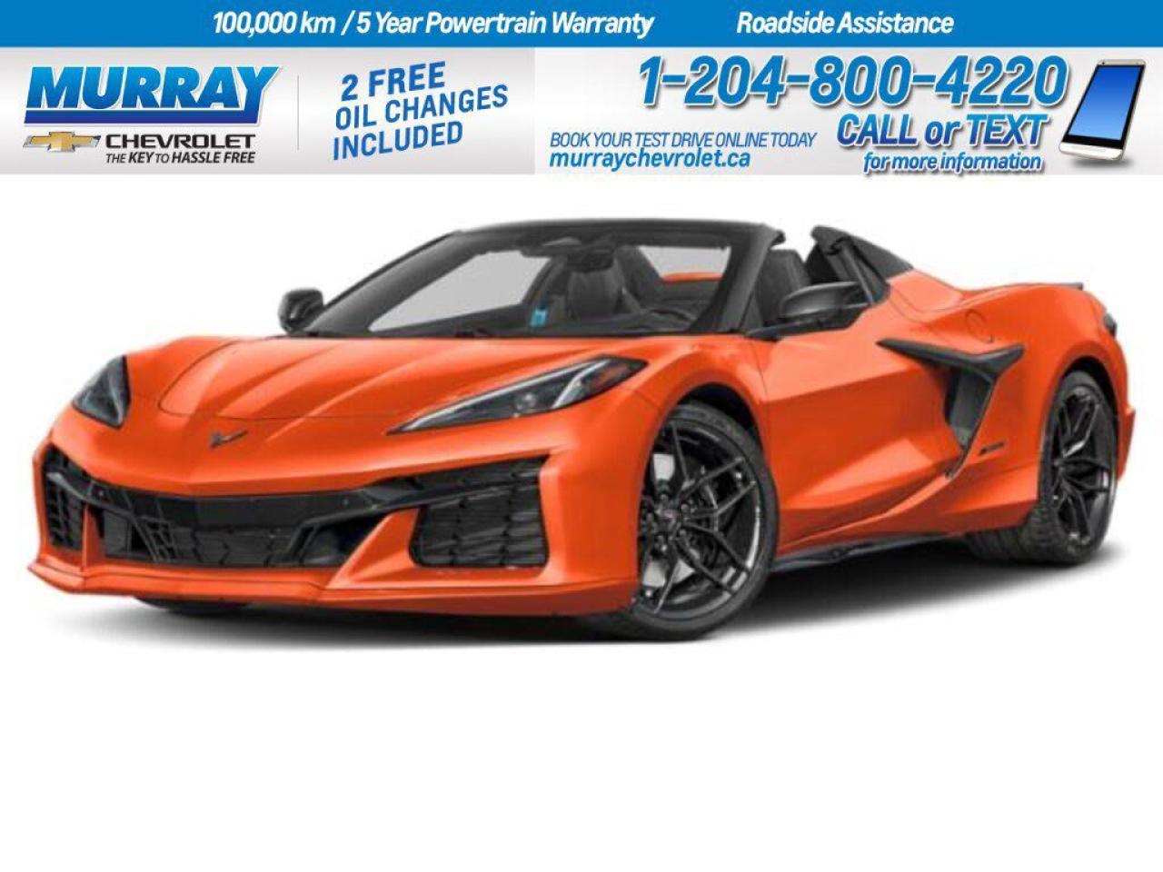 New 2025 Chevrolet Corvette 2LZ for sale in Winnipeg, MB