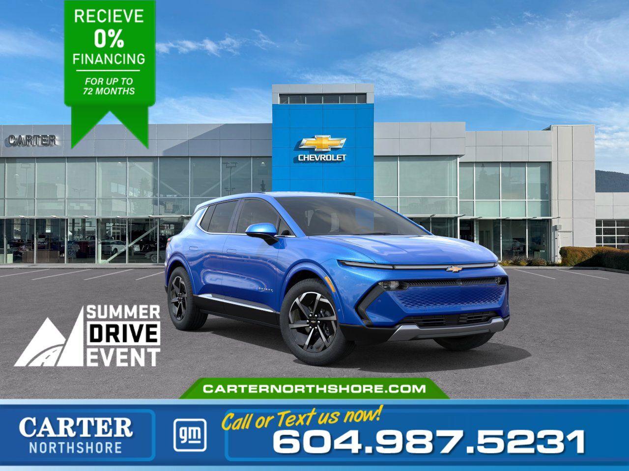 New 2025 Chevrolet Equinox EV for sale in North Vancouver, BC