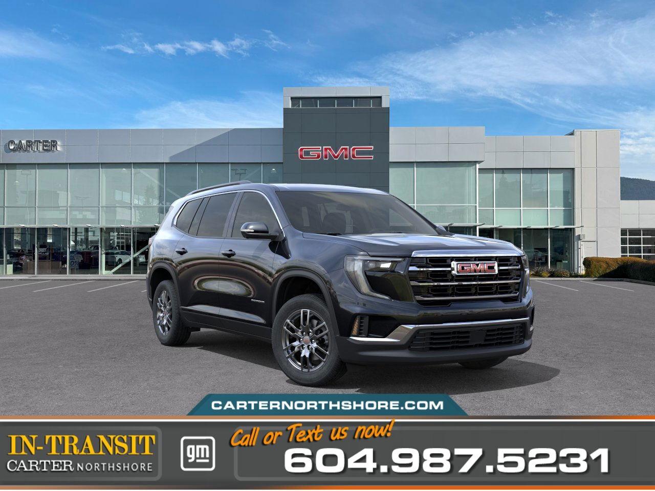 New 2025 GMC Acadia ELEVATION AWD | Alum Wheels/Sunroof/Vented Seats for sale in North Vancouver, BC