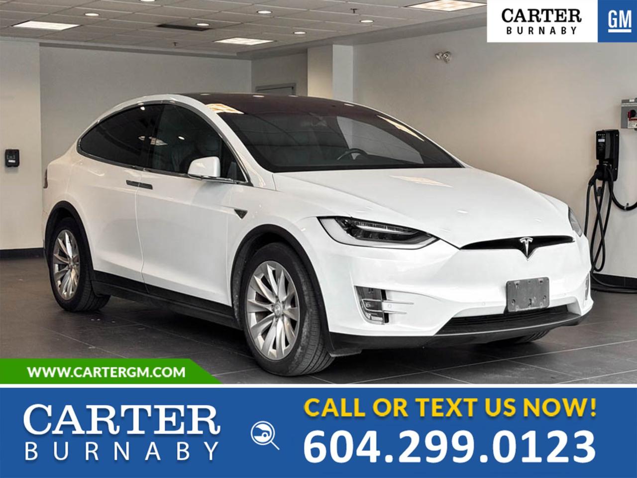 Used 2016 Tesla Model X 75D AWD | SUN ROOF/POWER & HEAT SEAT/NAVIGATION for sale in Burnaby, BC